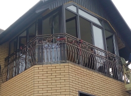 Кованые балконы Воронеж №125