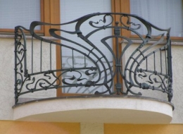 Кованые французские балконы Воронеж №63