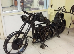 Фото мотоцикл из металла на заказ Воронеж