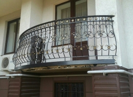 Фото кованый балкон Воронеж