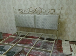 фото кованая кровать Воронеж